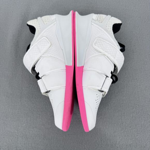 Reebok Legacy Lifter Shoes Womens Size 5 White Pink Weightlifting Power Gym - Picture 9 of 13
